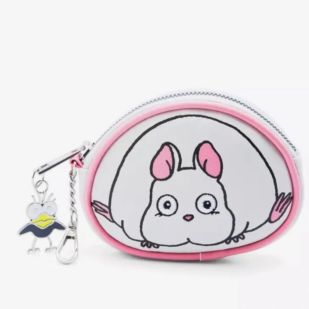 Spirited Away Set No-Face Floral Mini Backpack & Coin Purse Studio Ghibli 🆕 - Picture 8 of 15